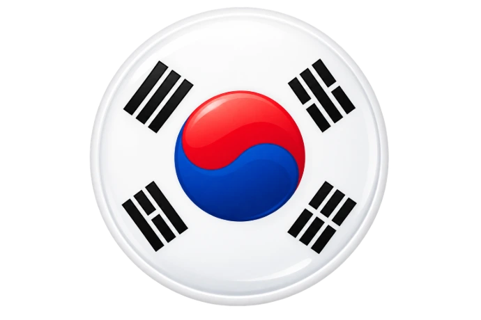 South Korea flag for GO Saudagar shipping services